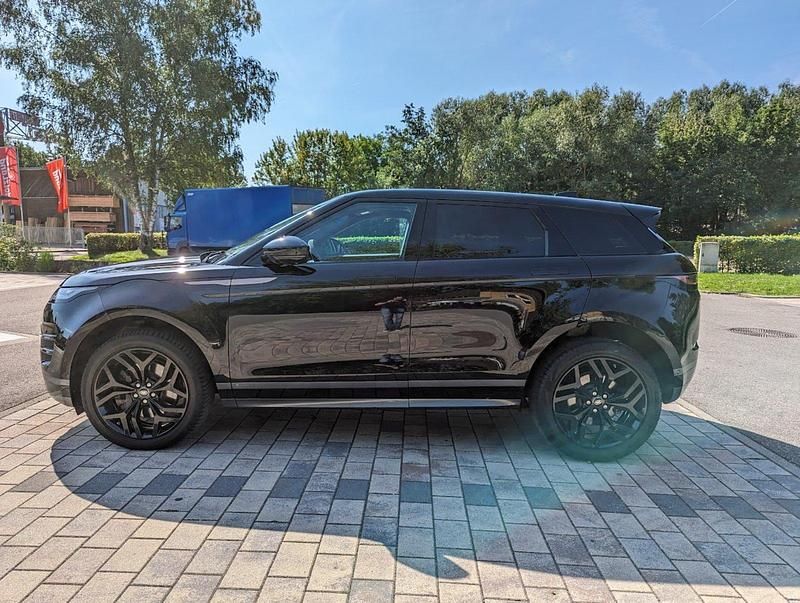 Schwarz Gebraucht 2020 Land Rover Range Rover evoque R-Dynamic SUV | 35.000 € (Teuer) - Bild 1/4