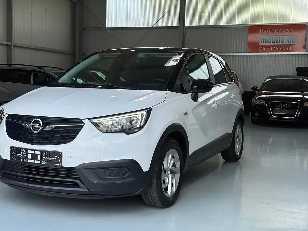 Gebraucht Opel Crossland 82 PS (60 kW) 2017 Weiß SUV