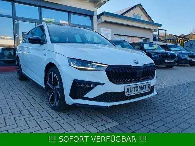 Neu Skoda Scala Monte Carlo 150 PS (110 kW) 2025 Weiß Kleinwagen