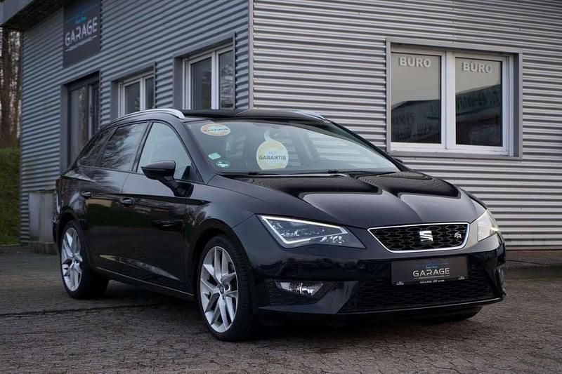 Schwarz Gebraucht 2014 Seat Leon FR Kombi | 11.300 € (Fairer Preis) - Bild 1/4