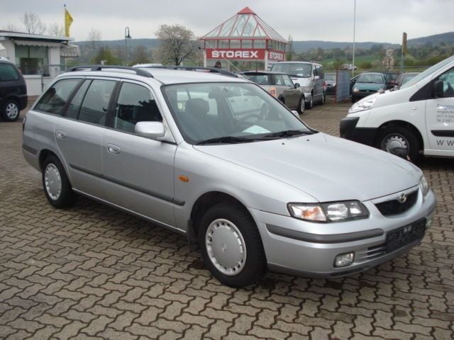 Gebraucht Mazda 626 Exclusive 116 PS (85 kW) 2000 Silber metallic Kombi