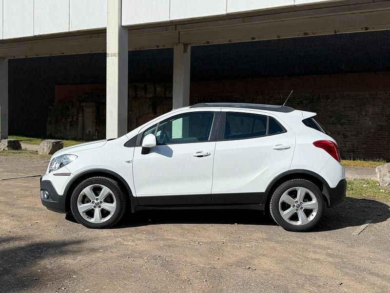 Gebraucht Opel Mokka Eco 130 PS (95 kW) 2014 Weiß SUV