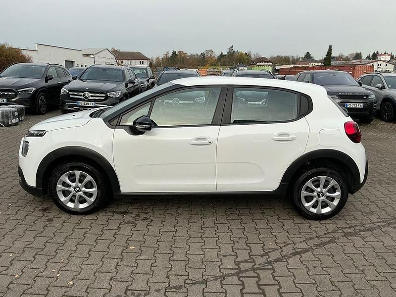 Gebraucht Citroën C3 Feel 102 PS (75 kW) 2021 Weiß Kleinwagen