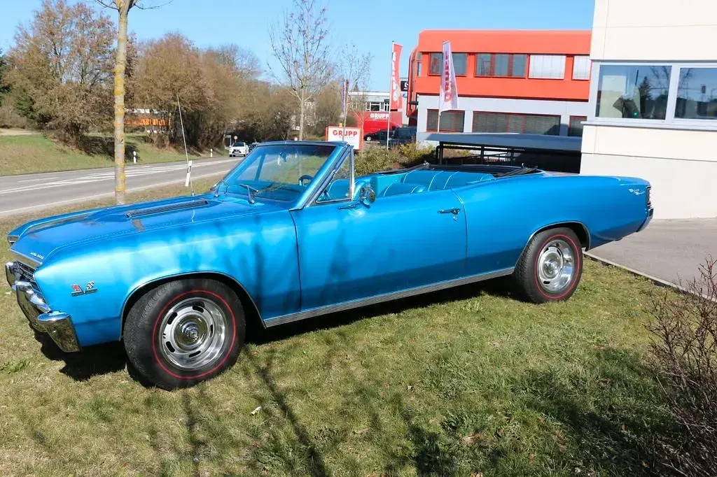 Gebraucht Chevrolet Chevelle 349 PS (256 kW) 1967 Blau Cabrio