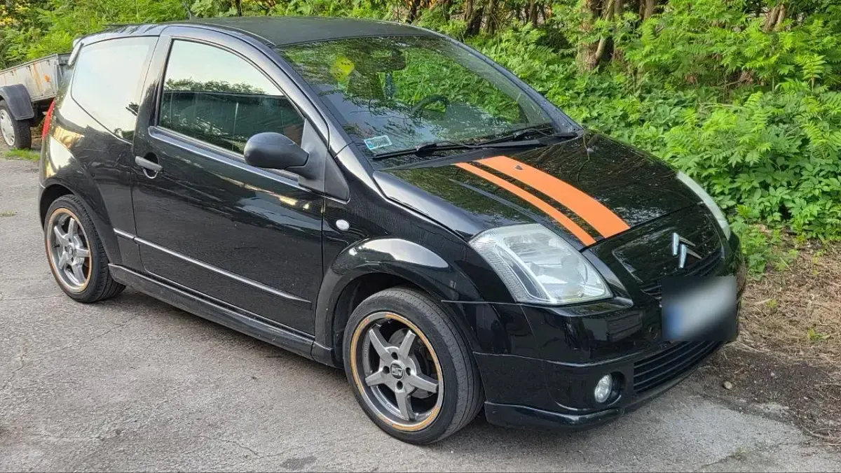 Gebraucht Citroën C2 90 PS (66 kW) 2006 Schwarz Kleinwagen