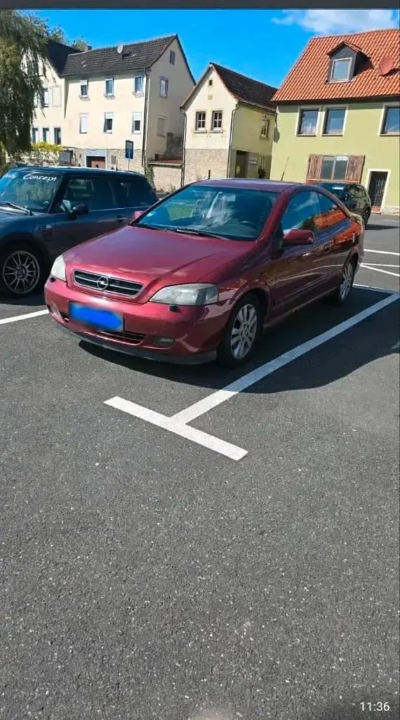 Gebraucht Opel Astra 125 PS (91 kW) 2001 Rot Coupé