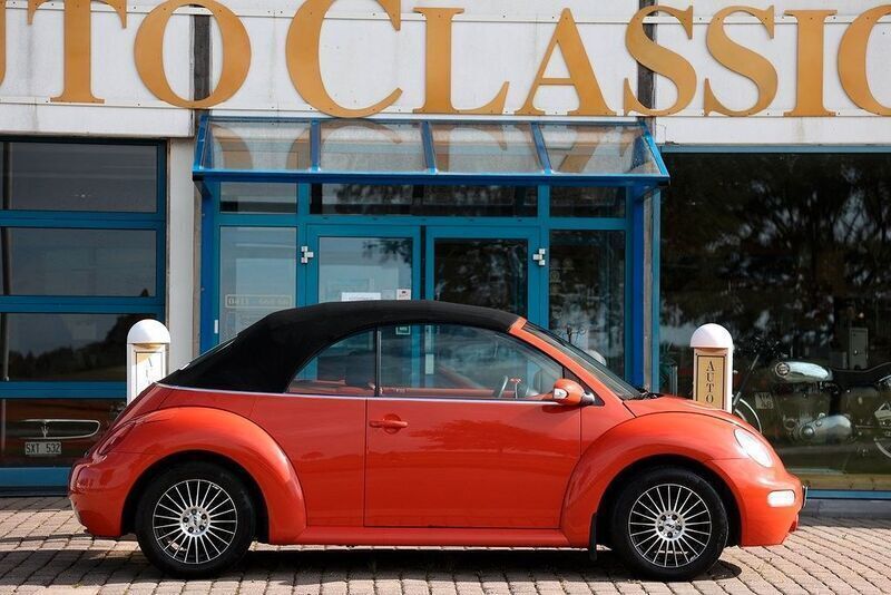 Orange Gebraucht 2003 VW Beetle Comfortline Cabrio | 8.250 € - Bild 1/4