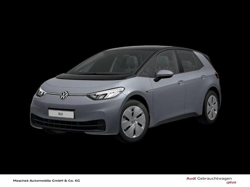 Gebraucht VW ID.3 Pure 110 kW (150 PS) 2021 Mondsteingrau schwarz Kleinwagen