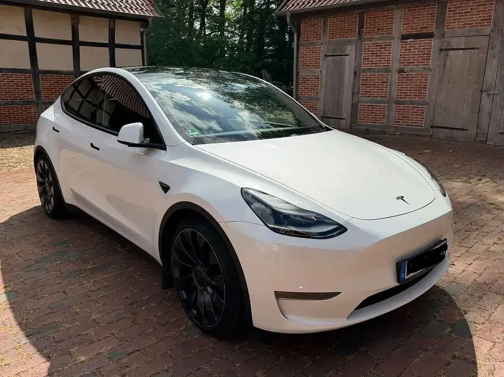 Gebraucht Tesla Model Y Performance 378 kW (514 PS) 2022 Weiß SUV