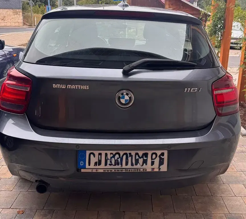 Gebraucht BMW 116 136 PS (100 kW) 2013 Grau Kleinwagen