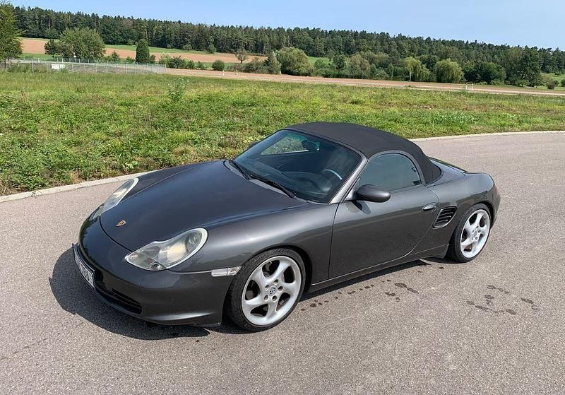 Grau Gebraucht 2004 Porsche Boxster Cabrio | 14.500 € - Bild 1/4