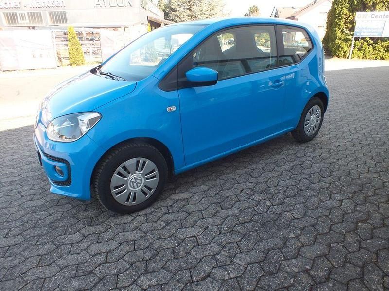 Blau Gebraucht 2014 VW up! move up! Kleinwagen | 3.950 € (Guter Preis) - Bild 1/4