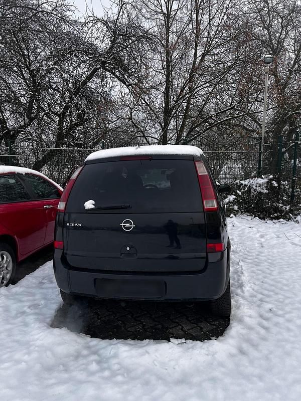 Gebraucht Opel Meriva 101 PS (74 kW) 2007 Schwarz Van / Kleinbus