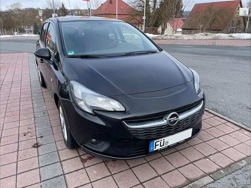 Gebraucht Opel Corsa 90 PS (66 kW) 2018 Schwarz Kleinwagen