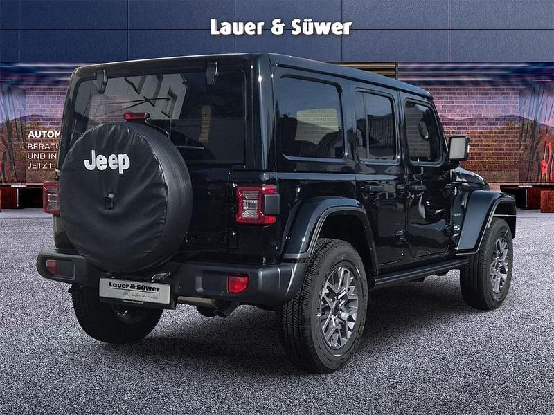 Neu Jeep Wrangler Sahara 272 PS (200 kW) 2025 Schwarz SUV