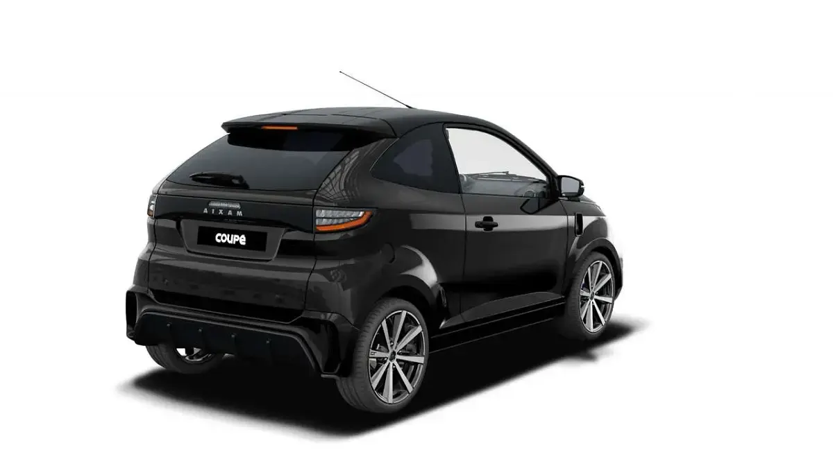 Neu Aixam Coupe GTI 2026 Schwarzmetallic Coupé
