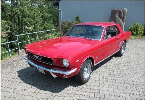 Rot Gebraucht 1966 Ford Mustang Coupé | 48.000 € - Bild 1/4