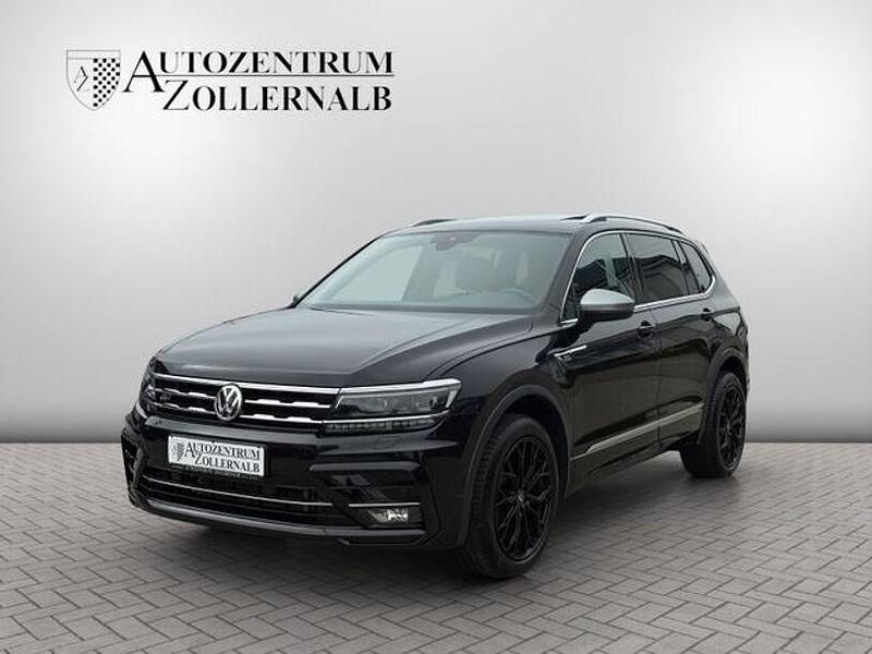 Schwarz Gebraucht 2021 VW Tiguan Allspace Highline SUV | 32.490 € (Fairer Preis) - Bild 1/4