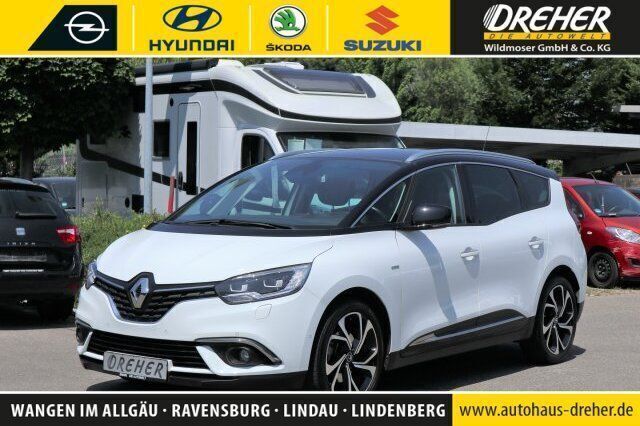 Weiß Gebraucht 2019 Renault Grand Scénic IV Bose Edition Van / Kleinbus | 17.480 € (Guter Preis) - Bild 1/4