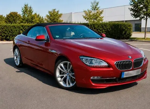 Gebraucht BMW 640 Cabriolet Performance 313 PS (230 kW) 2012 Rot Cabrio