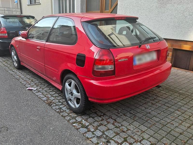 Gebraucht Honda Civic 90 PS (66 kW) 2000 Rot Kleinwagen