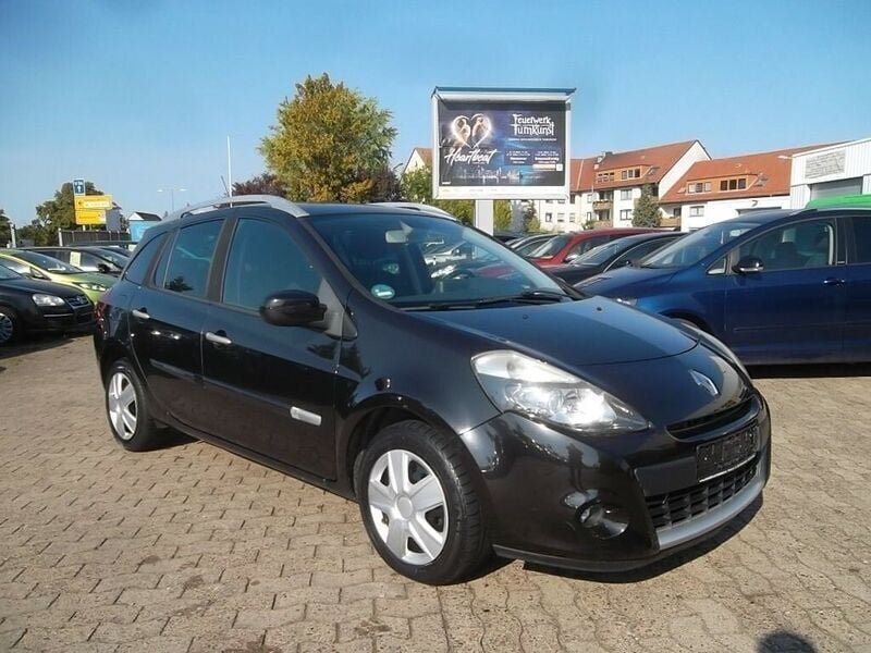 Schwarz (metallic) Gebraucht 2011 Renault Clio GrandTour Luxe Kombi | 2.950 € (Superpreis) - Bild 1/4