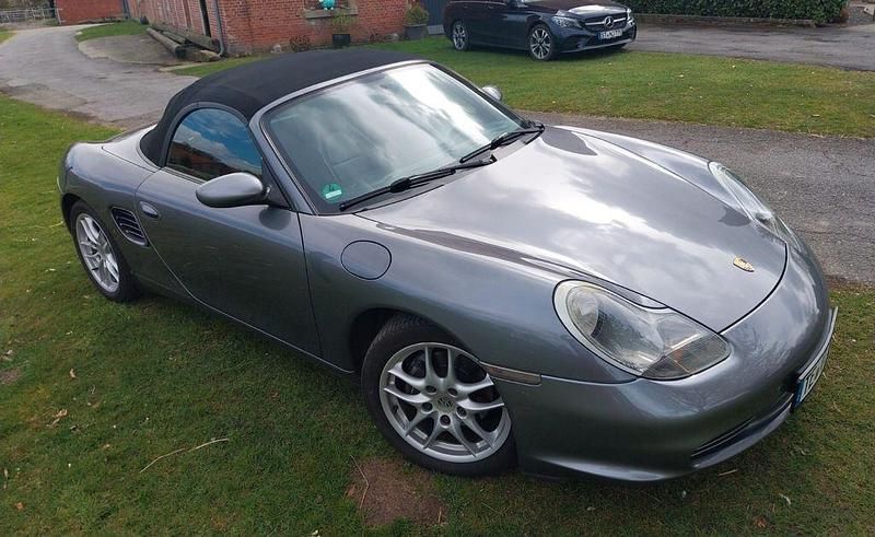 Gebraucht Porsche Boxster 228 PS (167 kW) 2002 Grau Cabrio