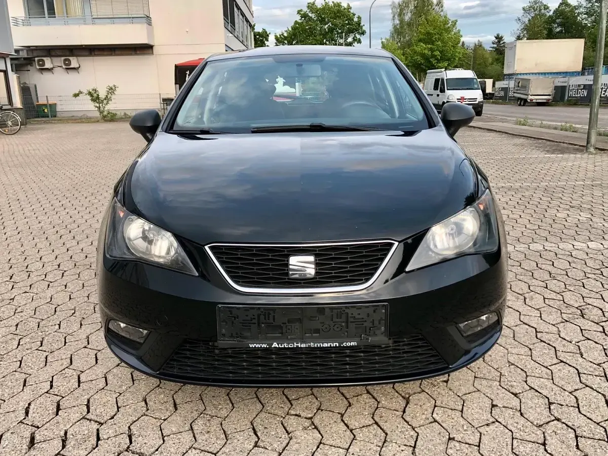 Gebraucht Seat Ibiza 86 PS (63 kW) 2014 Schwarz Kleinwagen