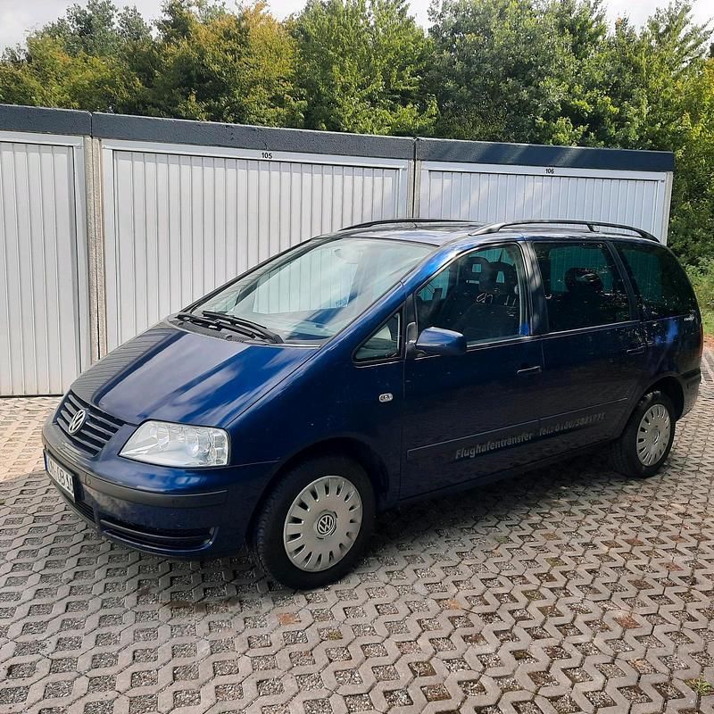 Blau Gebraucht 2003 VW Sharan Van / Kleinbus | 4.165 € (Teuer) - Bild 1/4