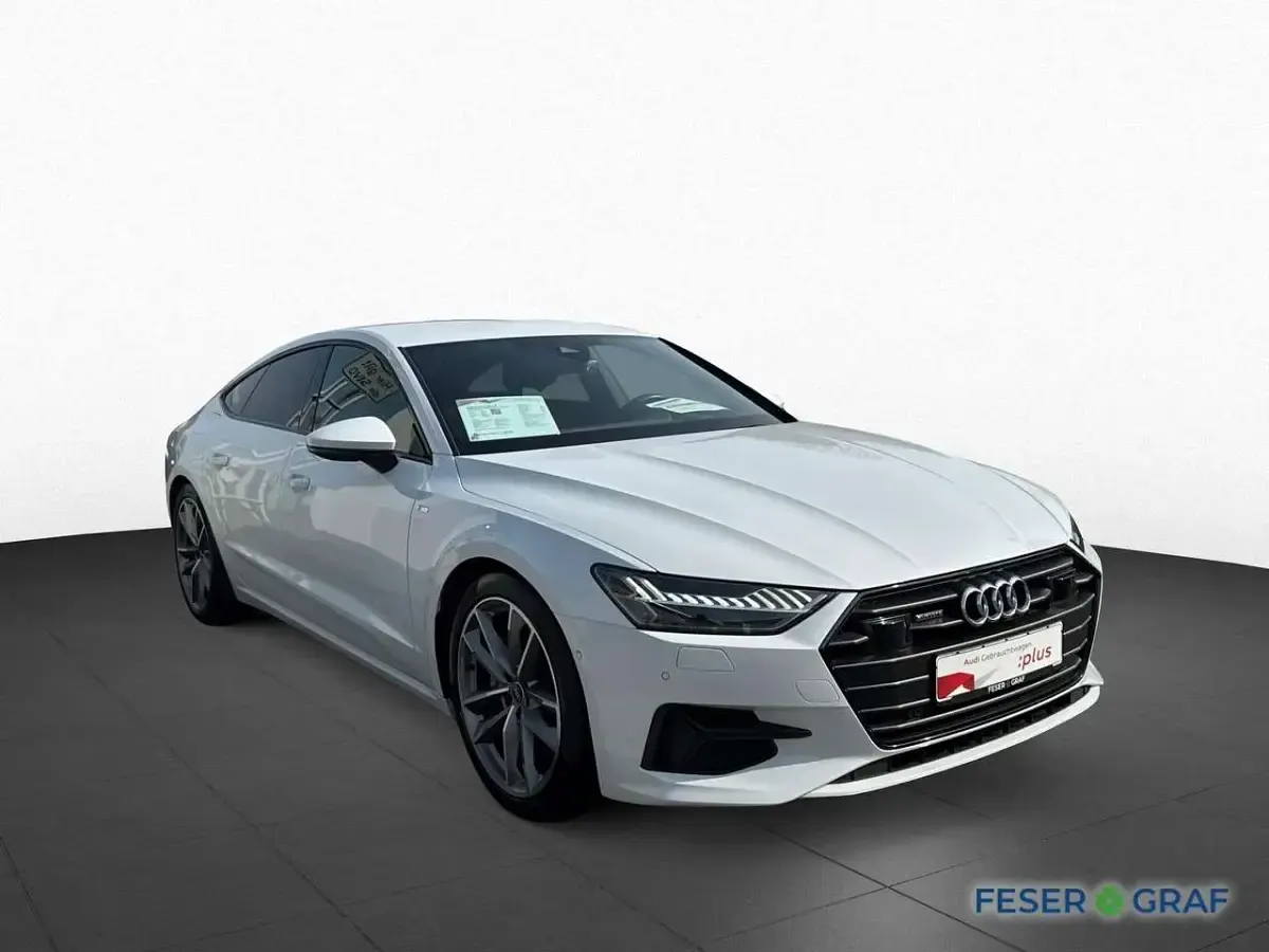 Gebraucht Audi A7 Business 299 PS (219 kW) 2023 Gletscherweiß Limousine