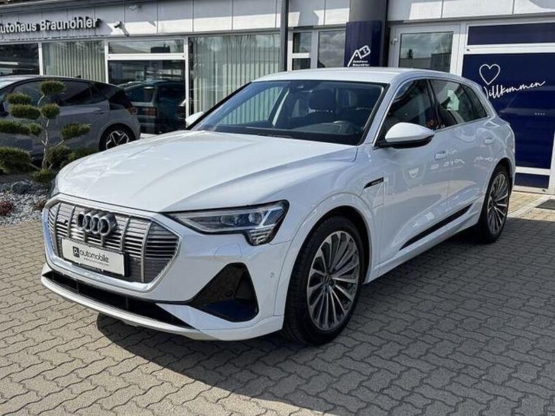 Gebraucht Audi e-tron S-Line 230 kW (313 PS) 2022 Weiß SUV