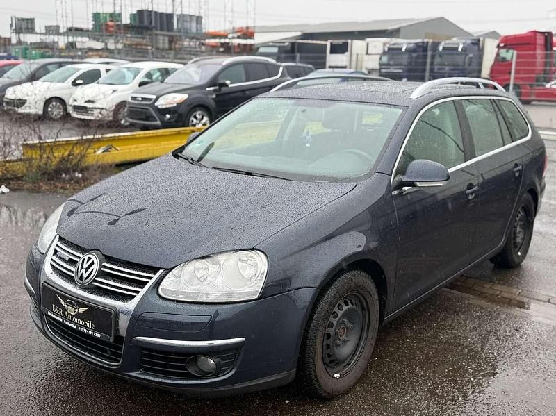 Bluegraphit perleffekt Gebraucht 2008 VW Golf V Sportline Kombi | 2.499 € (Superpreis) - Bild 1/4