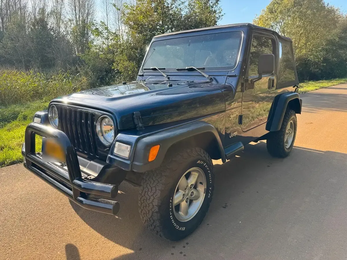 Second-hand Jeep Wrangler 177 CP (130 kW) 2000 Albastru SUV