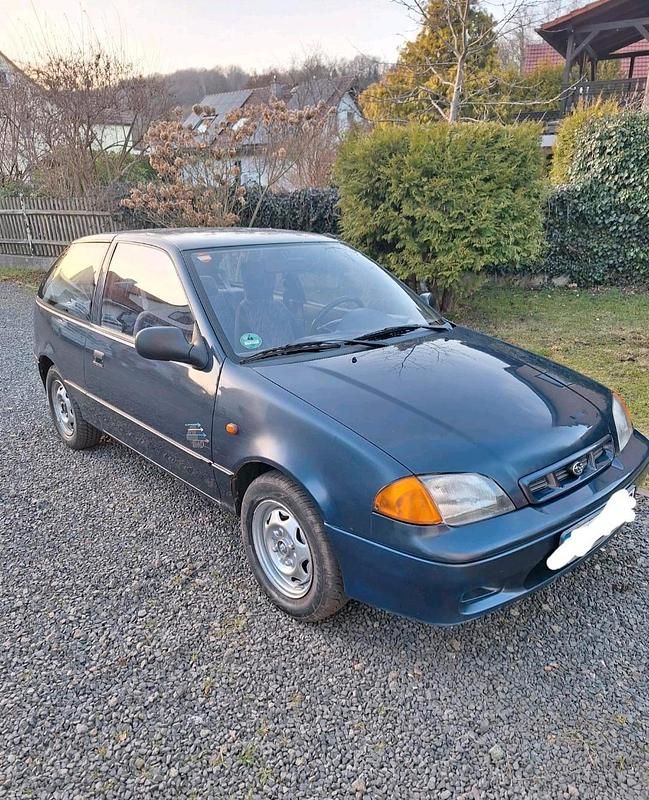 Gebraucht Subaru Justy 68 PS (50 kW) 1997 Blau Kleinwagen