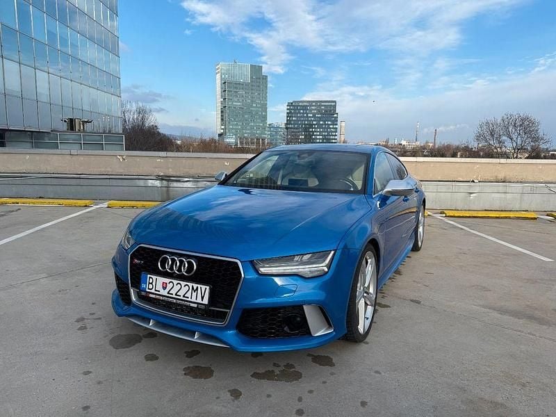 Gebraucht Audi RS7 Exclusive 560 PS (411 kW) 2015 Blau Kleinwagen