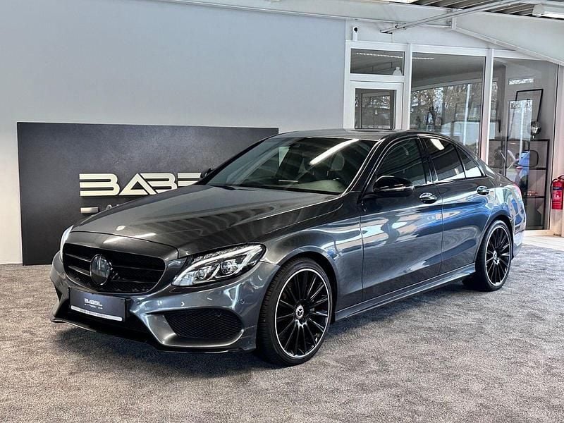 Grau Gebraucht 2016 Mercedes C250 AMG Limousine | 15.990 € (Guter Preis) - Bild 1/4