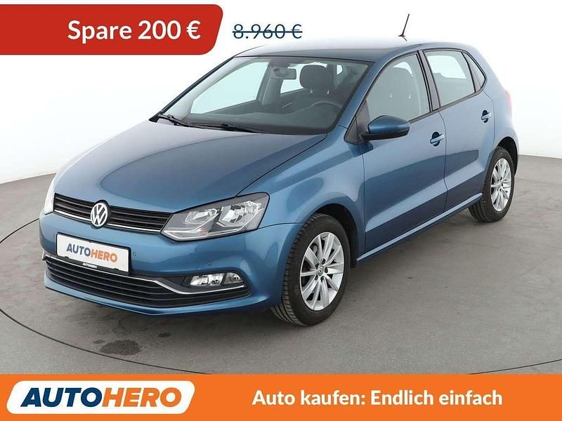 Blue silk Gebraucht 2014 VW Polo Comfortline Kleinwagen | 8.760 € (Etwas zu teuer) - Bild 1/3