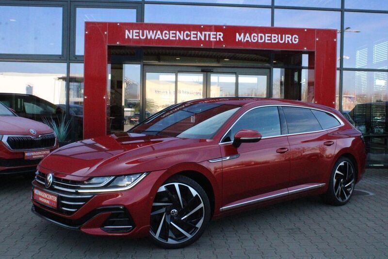 Kings red metallic Gebraucht 2022 VW Arteon R-line Kombi | 36.980 € (Fairer Preis) - Bild 1/4