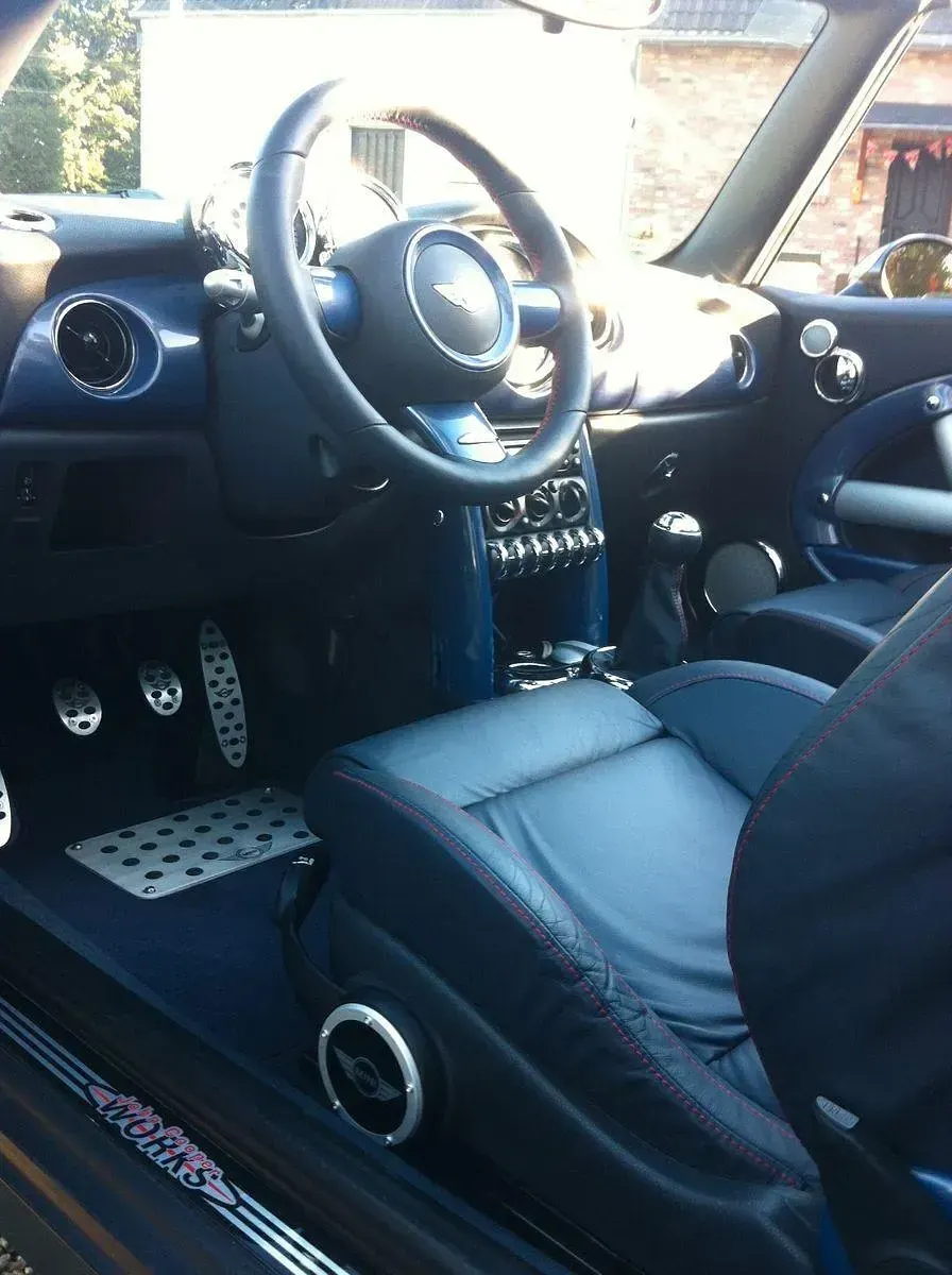 Gebraucht Mini John Cooper Works Cabriolet 116 PS (85 kW) 2005 Blau Cabrio