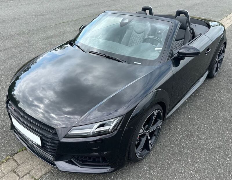 Pantherschwarz kristalleffekt Gebraucht 2016 Audi TTS Comfort Coupé | 28.900 € (Etwas zu teuer) - Bild 1/4