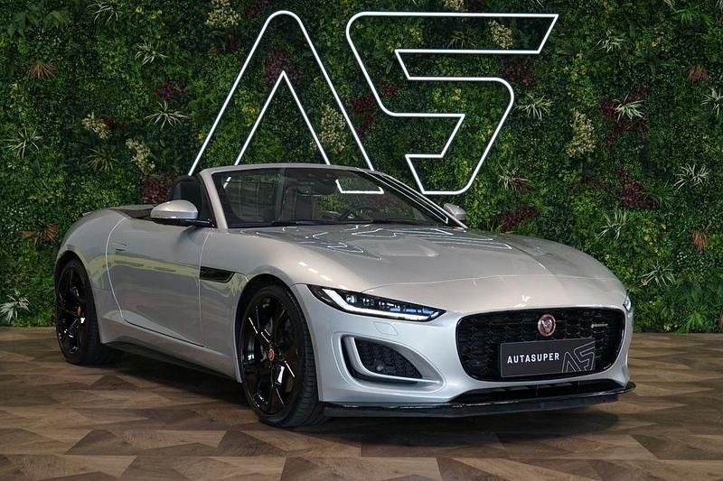 Silber Gebraucht 2023 Jaguar F-Type R-Dynamic Cabrio | 60.700 € (Teuer) - Bild 1/3