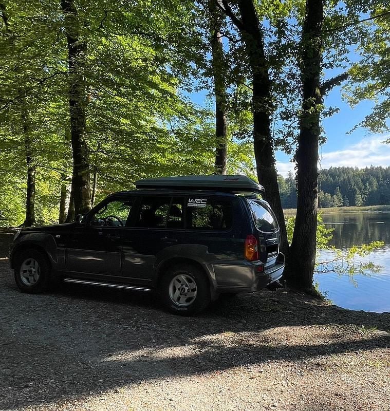 Blau Gebraucht 2002 Hyundai Terracan SUV | 2.450 € (Superpreis) - Bild 1/2