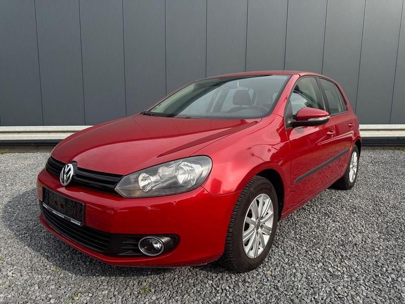 Rot Gebraucht 2012 VW Golf VI Trendline Limousine | 6.200 € (Guter Preis) - Bild 1/4
