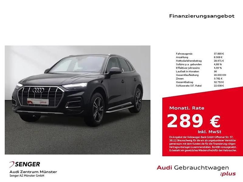 Schwarz Gebraucht 2022 Audi Q5 Advanced SUV | 37.880 € (Etwas zu teuer) - Bild 1/1