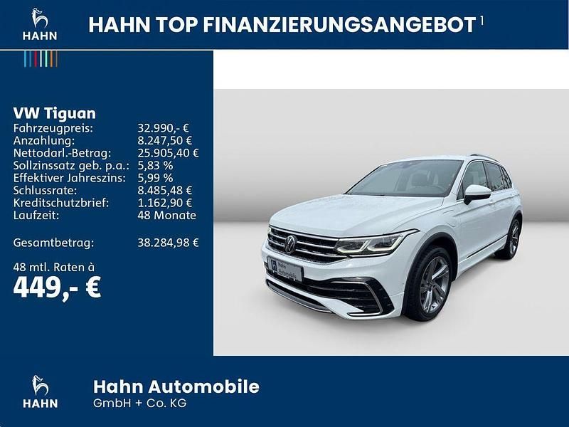 Gebraucht VW Tiguan R-line 245 PS (180 kW) 2023 Weiß SUV