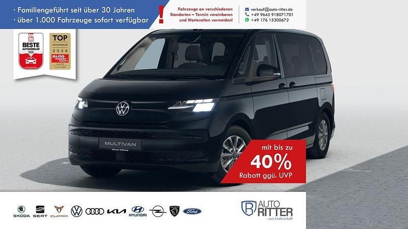 Neu VW Multivan 150 PS (110 kW) 2025 Deep black perleffekt Van