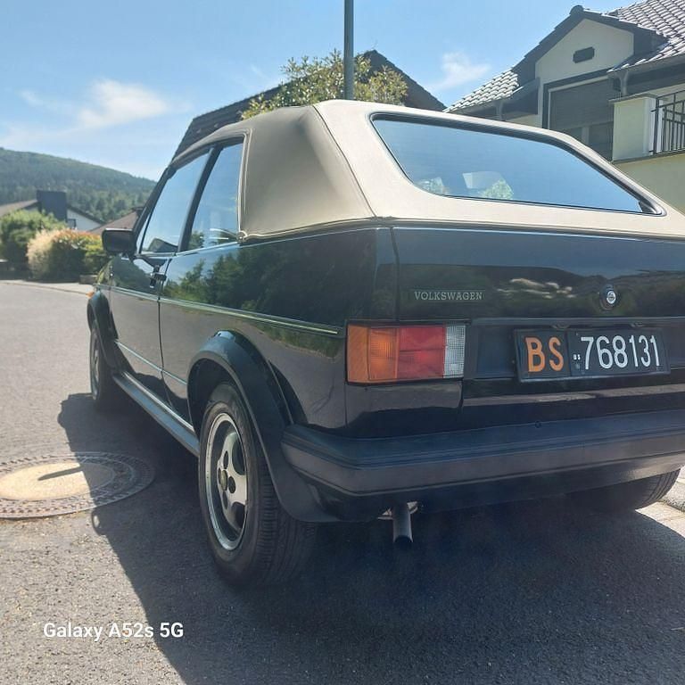 Gebraucht VW Golf Cabriolet 69 PS (50 kW) 1982 Schwarz Cabrio
