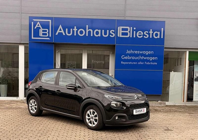 Gebraucht Citroën C3 Feel 82 PS (60 kW) 2019 Lackierung schwarz perla nera Kleinwagen