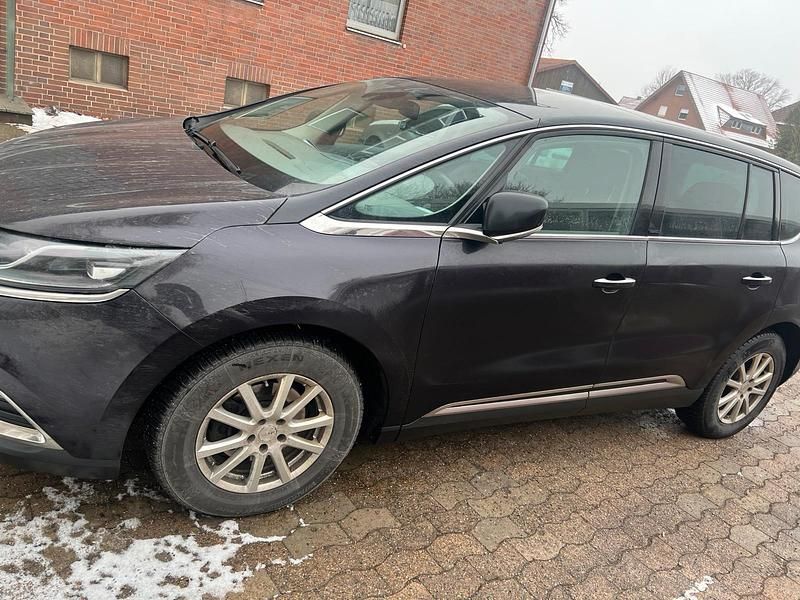 Gebraucht Renault Espace 16 PS (11 kW) 2015 Schwarz Van / Kleinbus