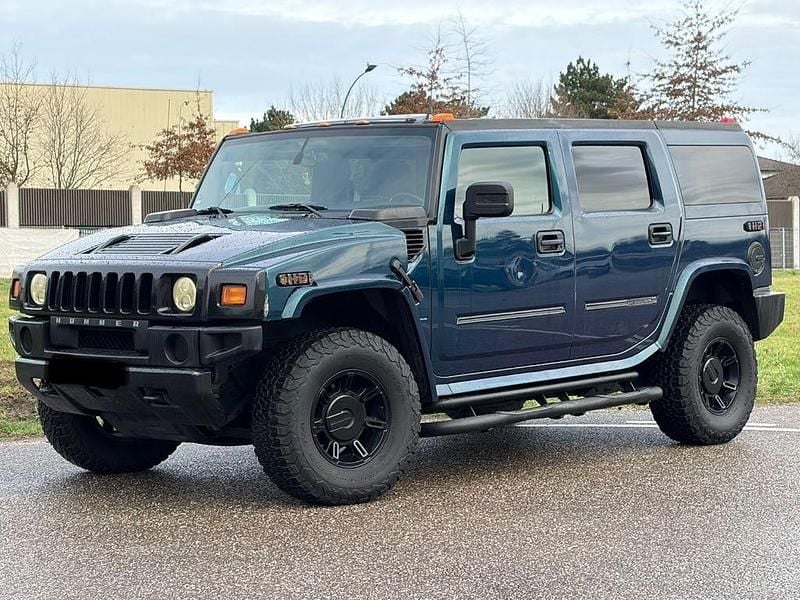 Blau Gebraucht 2008 Hummer H2 SUV | 22.990 € - Bild 1/4